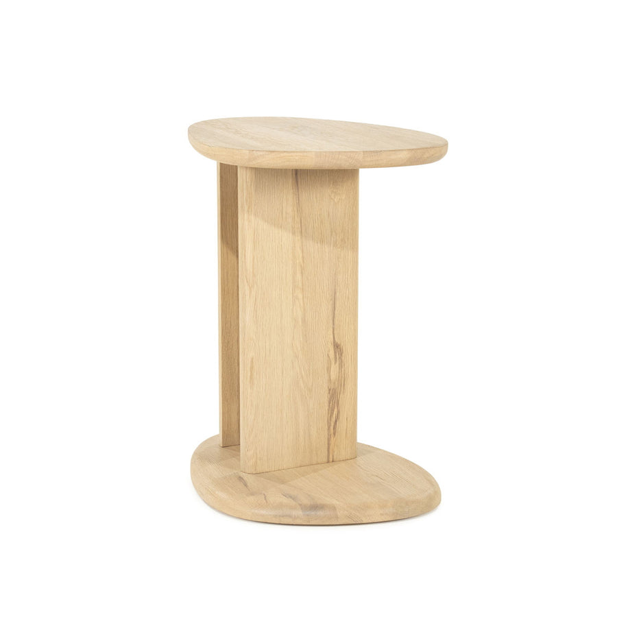Bijzettafel Lori – eikenhout naturel