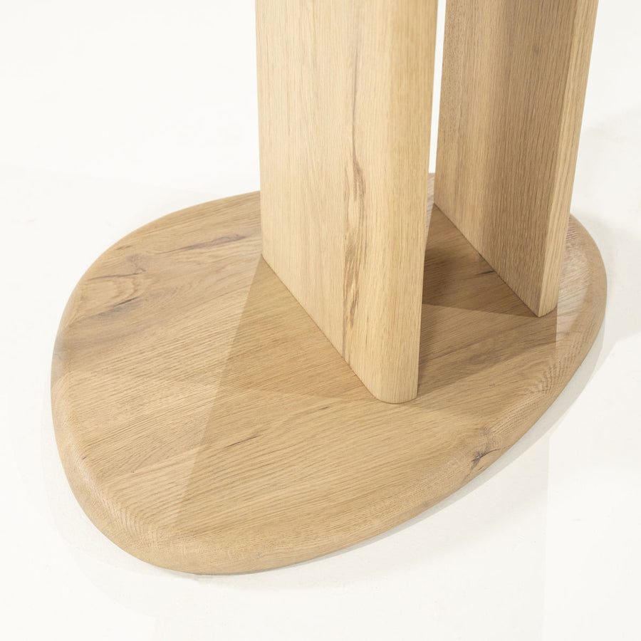 Bijzettafel Lori – eikenhout naturel