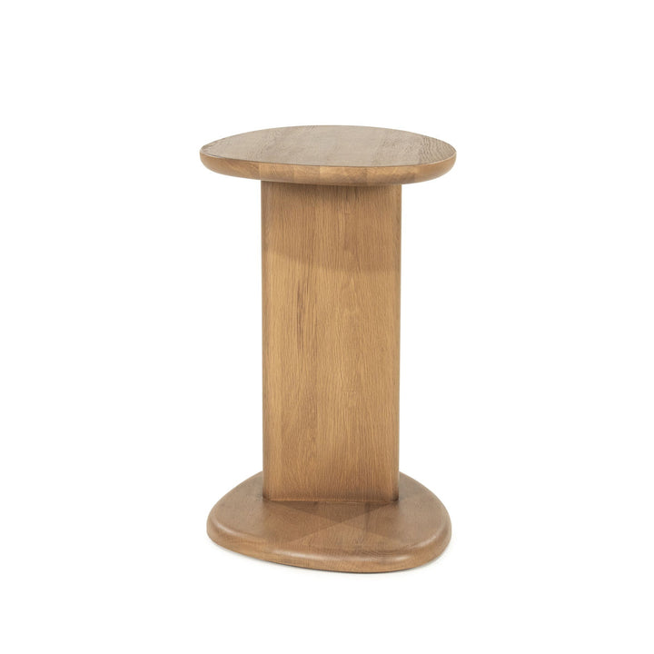 Bijzettafel Lori – eikenhout lichtbruin