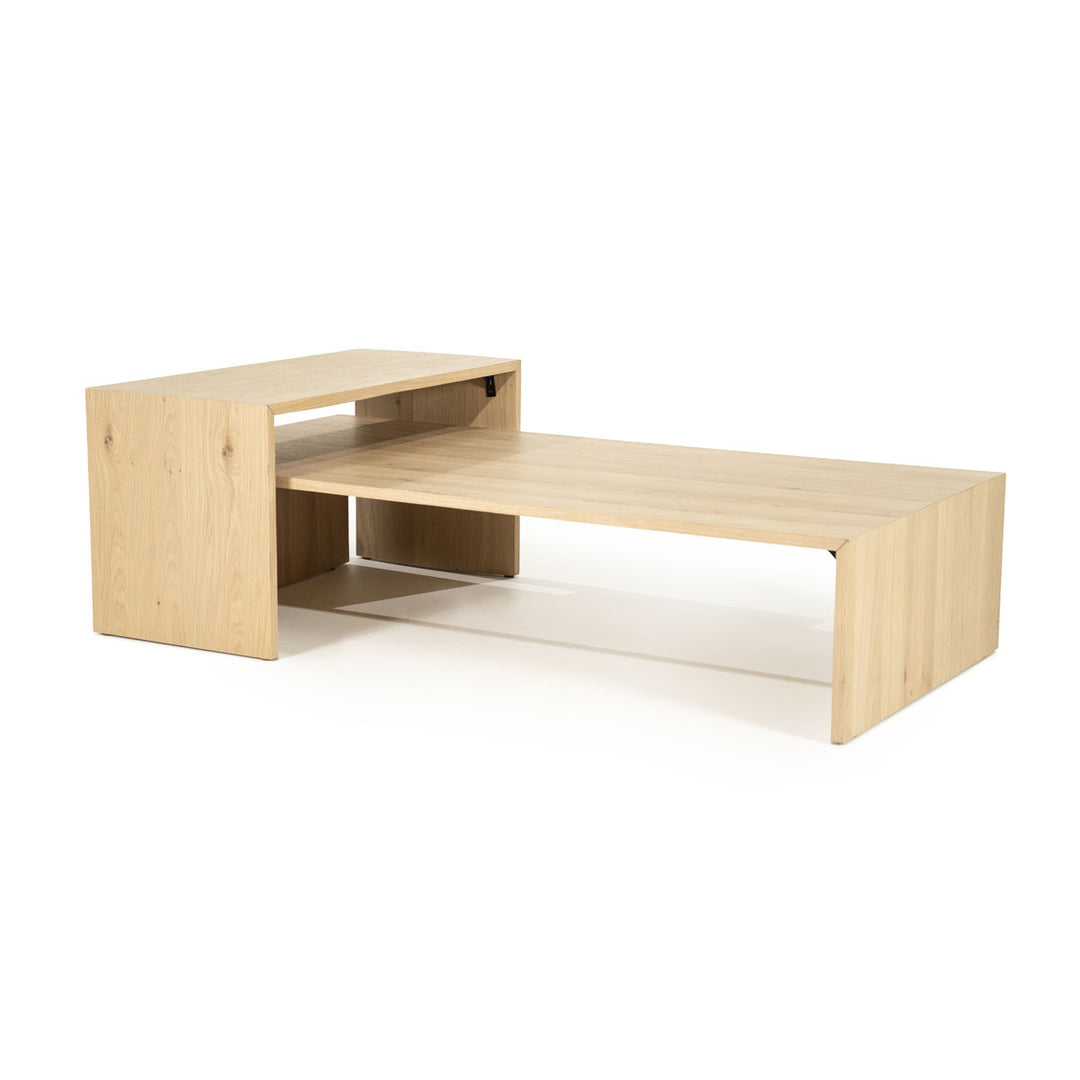 Salontafel set Flo – eikenhout fineer naturel