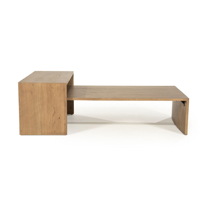 Salontafel set Flo – eikenhout fineer lichtbruin