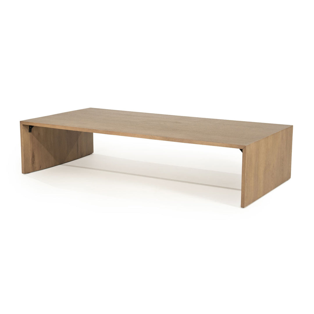 Salontafel set Flo – eikenhout fineer lichtbruin