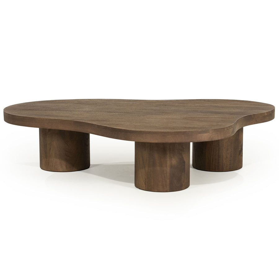Salontafel Charlie – mangohout lichtbruin
