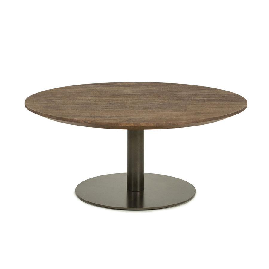 Salontafel Esila – mangohout & ijzer bruin large
