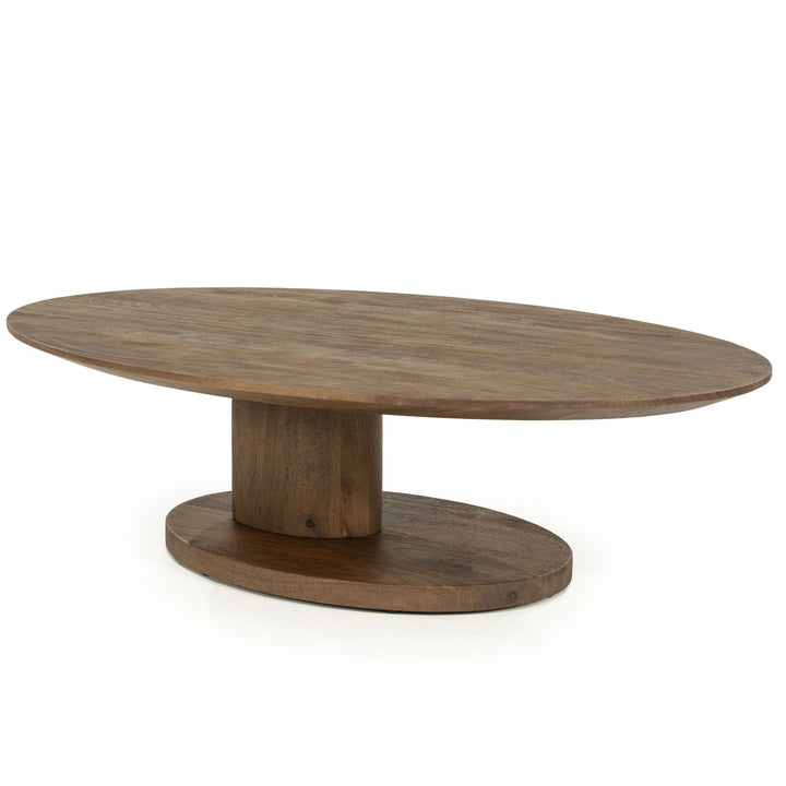 Salontafel Novia – mangohout lichtbruin large