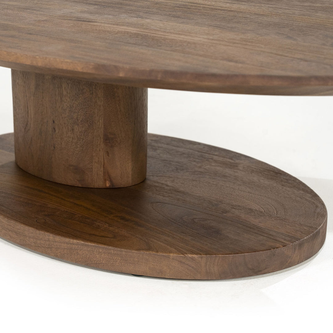 Salontafel Novia – mangohout lichtbruin large
