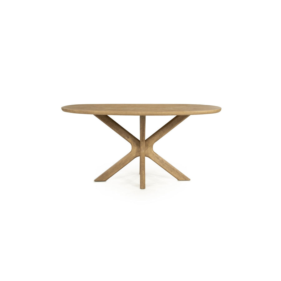 Eettafel Tycho – mangohout naturel 160×110cm