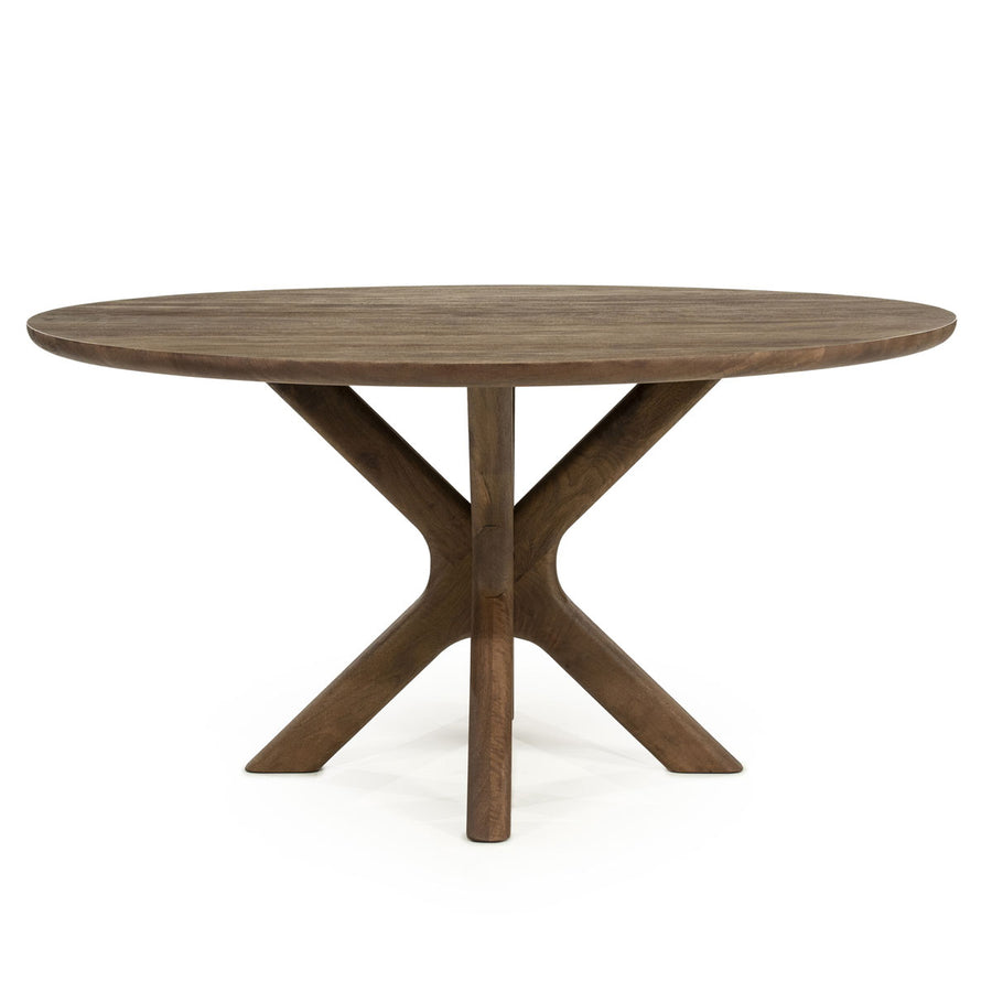 Eettafel Tycho – mangohout lichtbruin 150×77cm