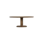 Ovaal eettafel Coco – mangohout lichtbruin 180×110cm