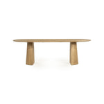 Eettafel Lune – mangohout naturel 240×105cm