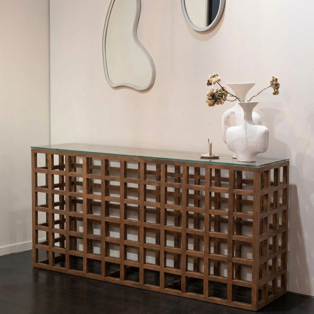 Eleonora Sidetable Heras Bruin