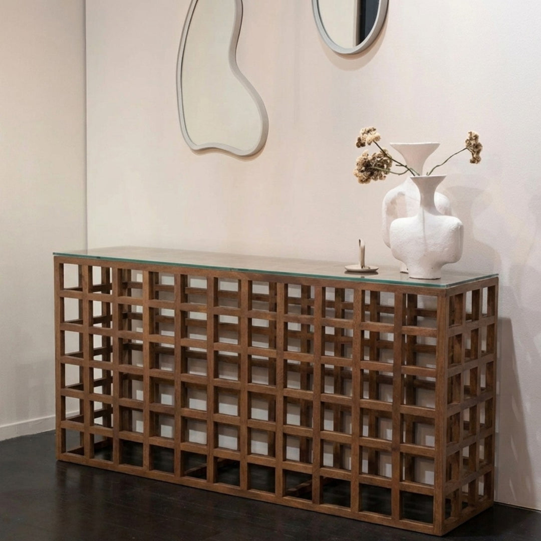 Eleonora Sidetable Heras Bruin