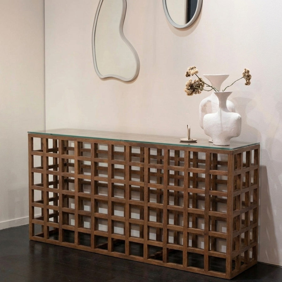 Eleonora Sidetable Heras Bruin