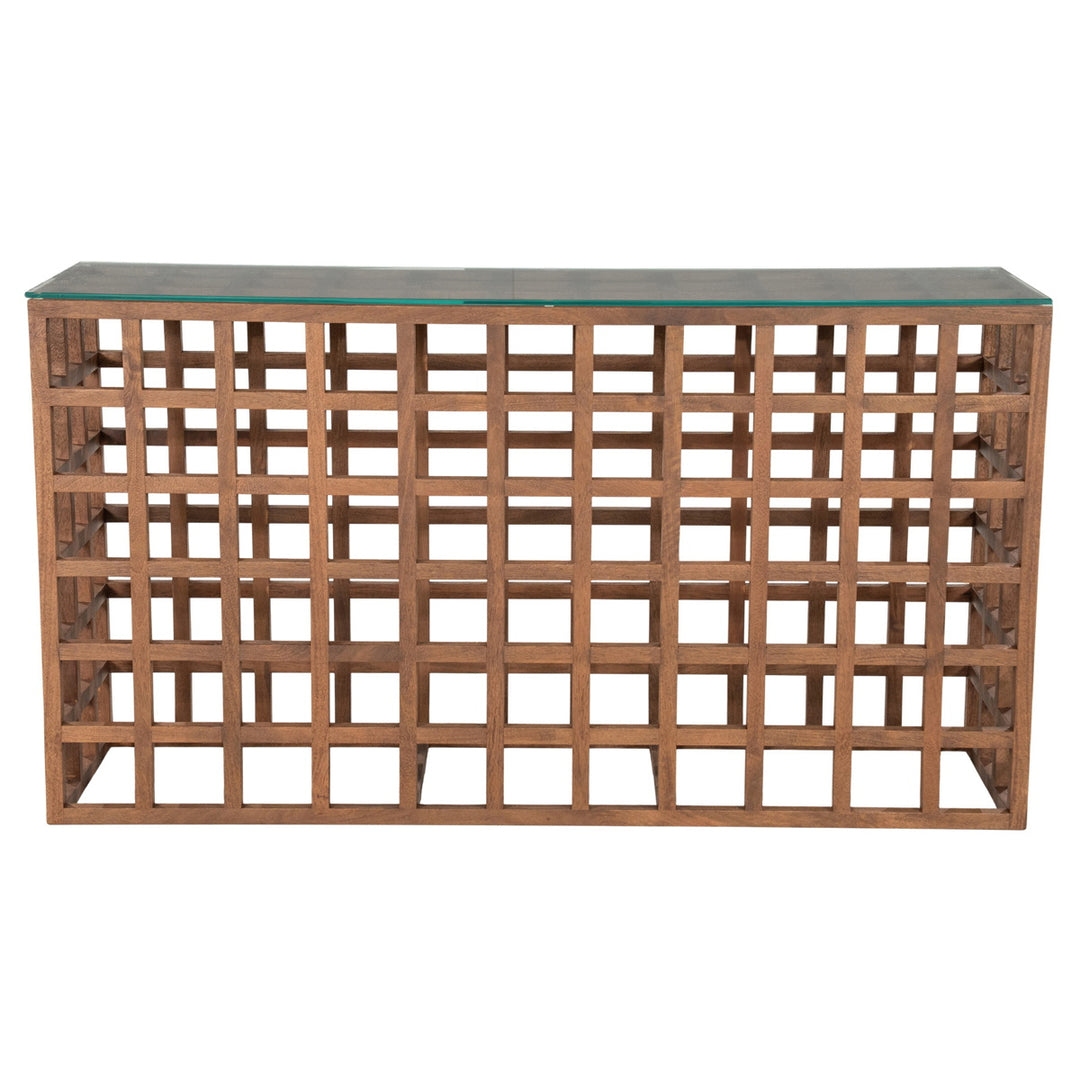 Eleonora Sidetable Heras Bruin sfeerfoto