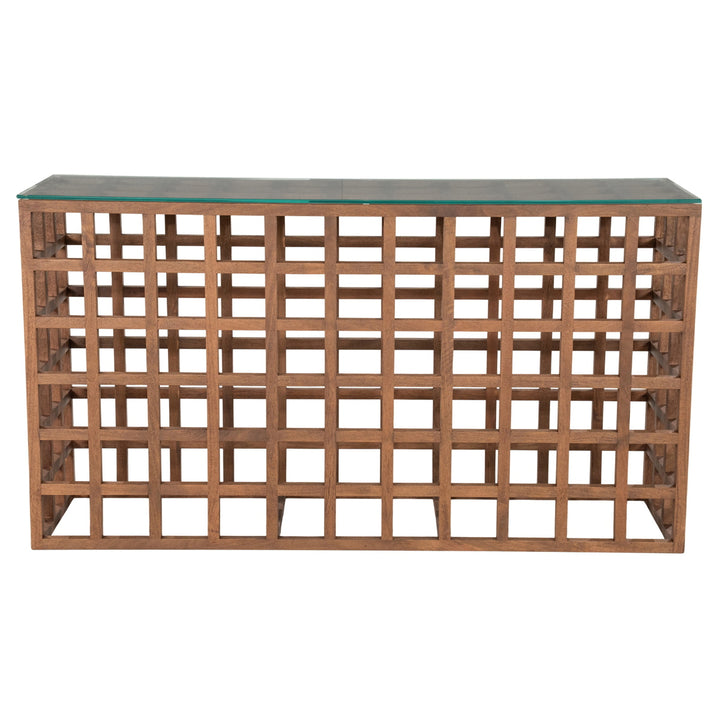 Eleonora Sidetable Heras Bruin sfeerfoto
