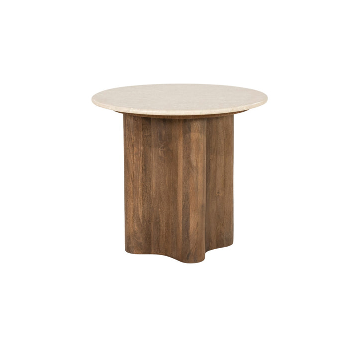 Bodhi bijzettafel detail Japandi stijl woonkamer