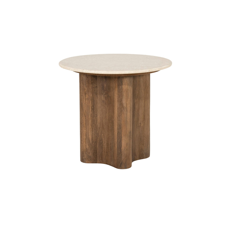 Bodhi bijzettafel detail Japandi stijl woonkamer
