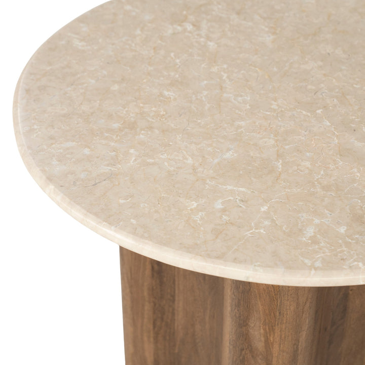 Ronde bijzettafel Eleonora Bodhi sfeer woonkamer