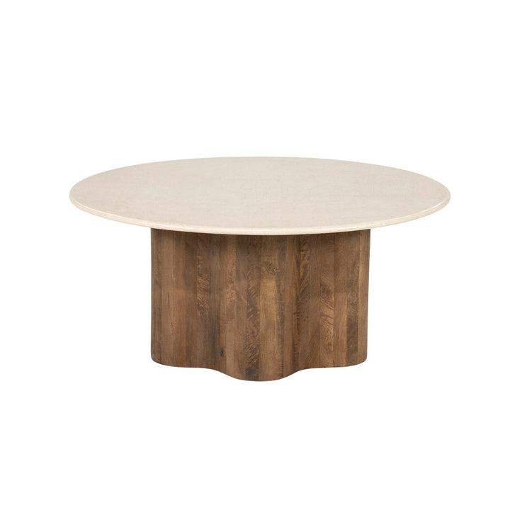 Bodhi salontafel detail mangohout onderstel Japandi stijl