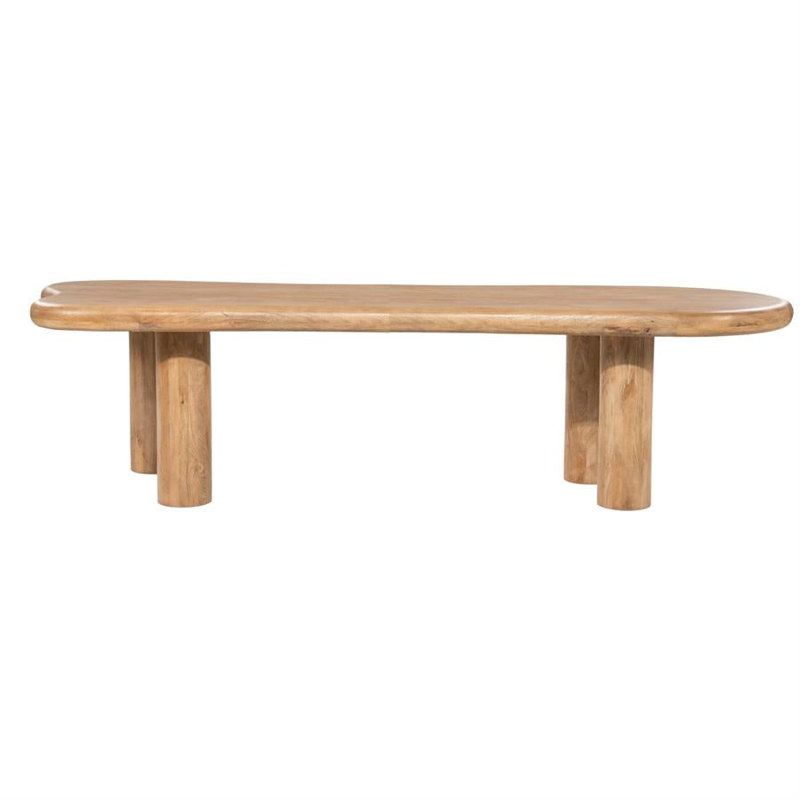 Eettafel Nigel mangohout bruin 300x120 cm