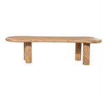 Eettafel Nigel 300 cm vanuit zijaanzicht