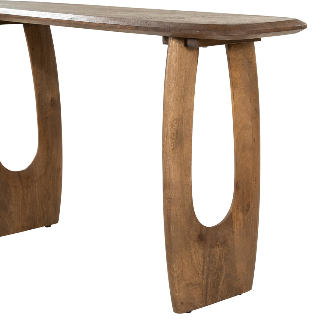 Eleonora Phoebe Sidetable Walnoot detail