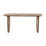 Eettafel Phoebe mangohout bruin 170x110 cm