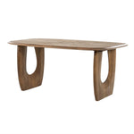 Eettafel Phoebe 170 cm vanuit zijaanzicht