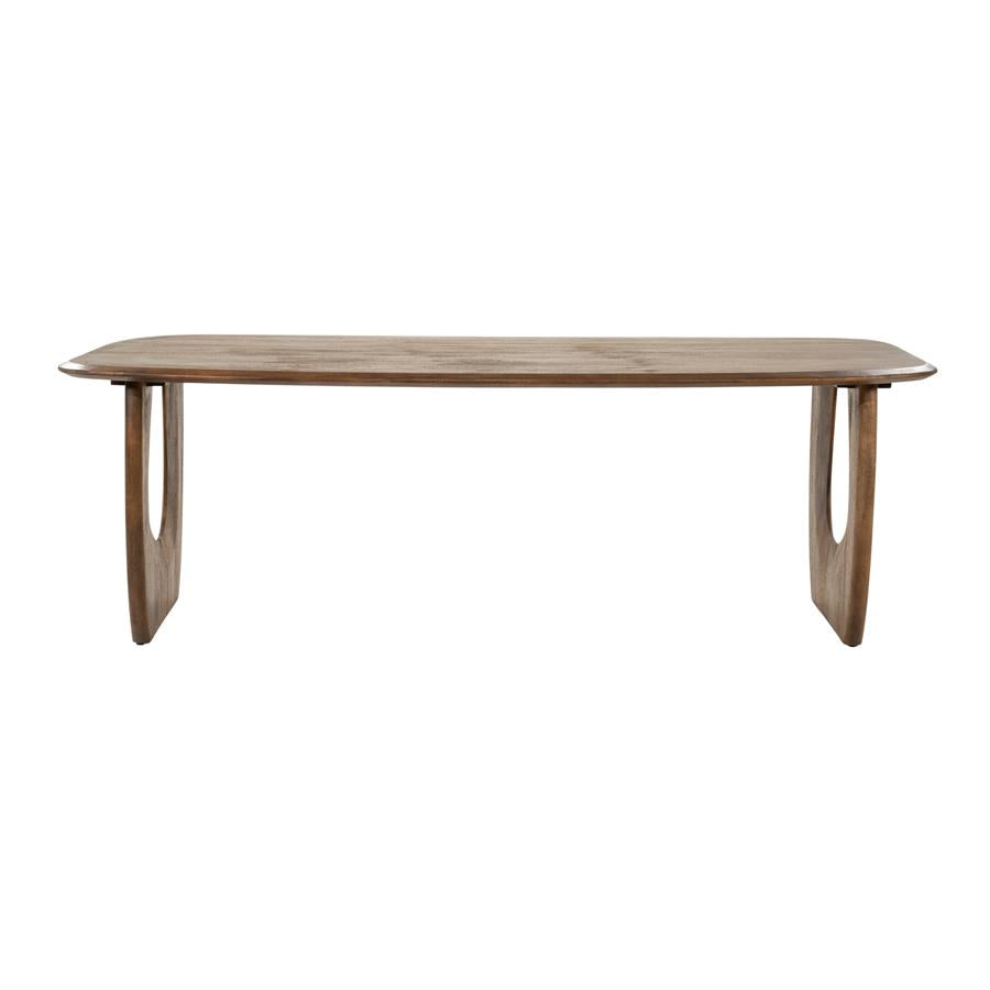 Eettafel Phoebe mangohout bruin 230x110 cm