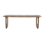 Eettafel Phoebe mangohout bruin 230x110 cm