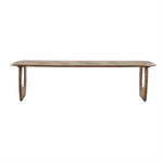 Eettafel Phoebe mangohout bruin 290x110 cm