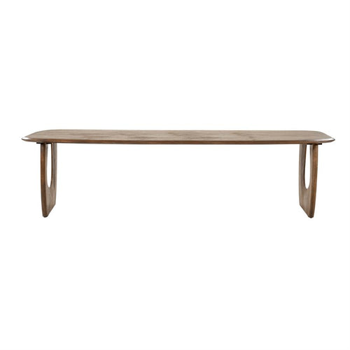 Eettafel Phoebe mangohout bruin 290x110 cm