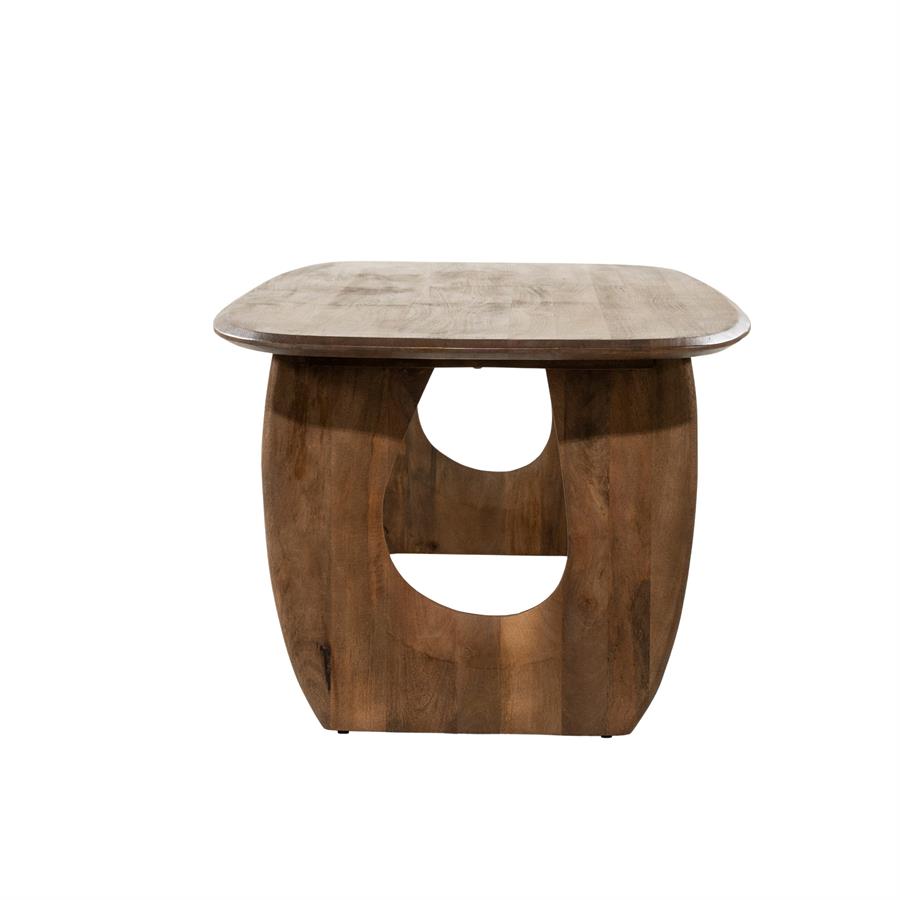 Eettafel Phoebe 290 cm vanuit zijaanzicht
