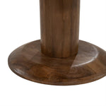 Eettafel Ted bruin bovenaanzicht