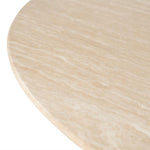 Eettafel Lova naturel vanuit zijaanzicht
