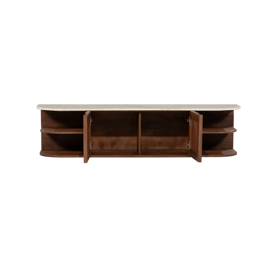 TV-meubel Vigo 160 cm – mangohout & botochino