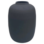 Zwarte glazen vaas – Mondgeblazen design in diverse maten