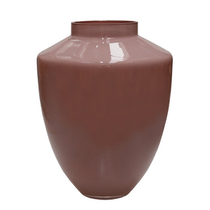 Tugela Pink vaas – Mondgeblazen roze vaas Ø24,5–28 cm