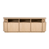 TV-meubel Oslo 182 cm – eiken & eikenfineer naturel