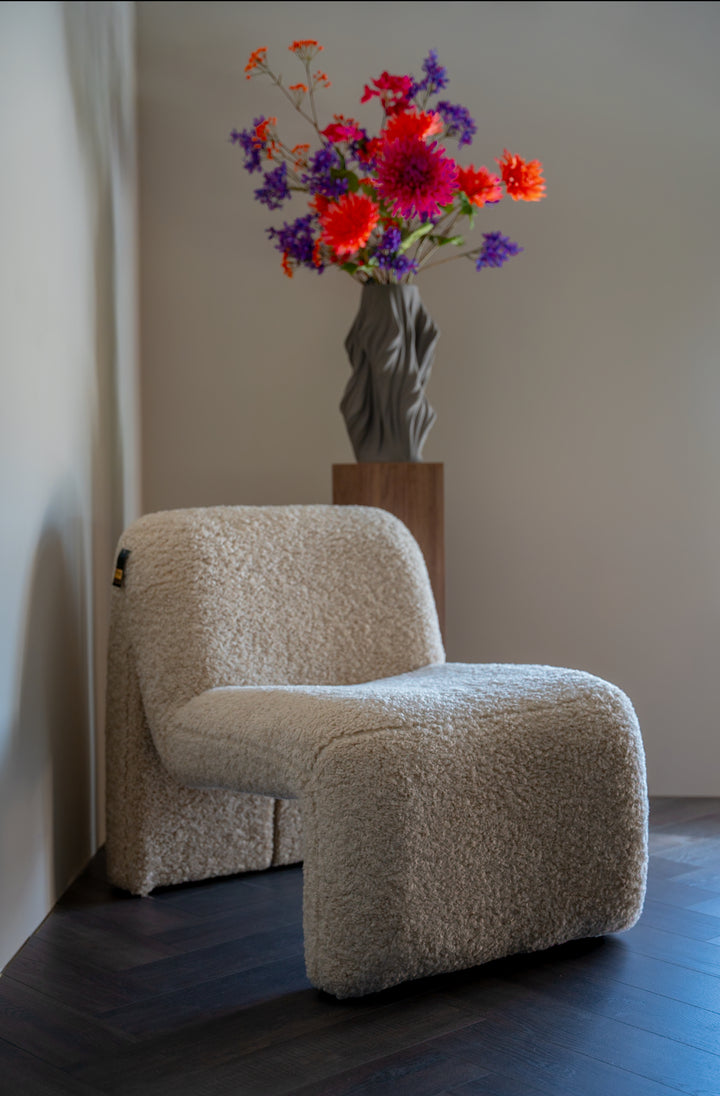 Oslo fauteuil teddy beige
