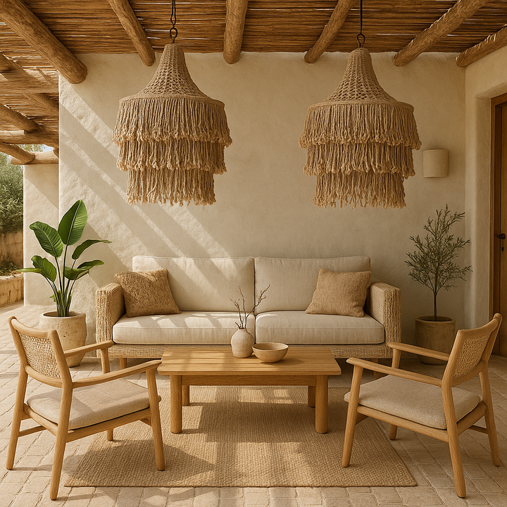 Jute Ibiza Hanglamp