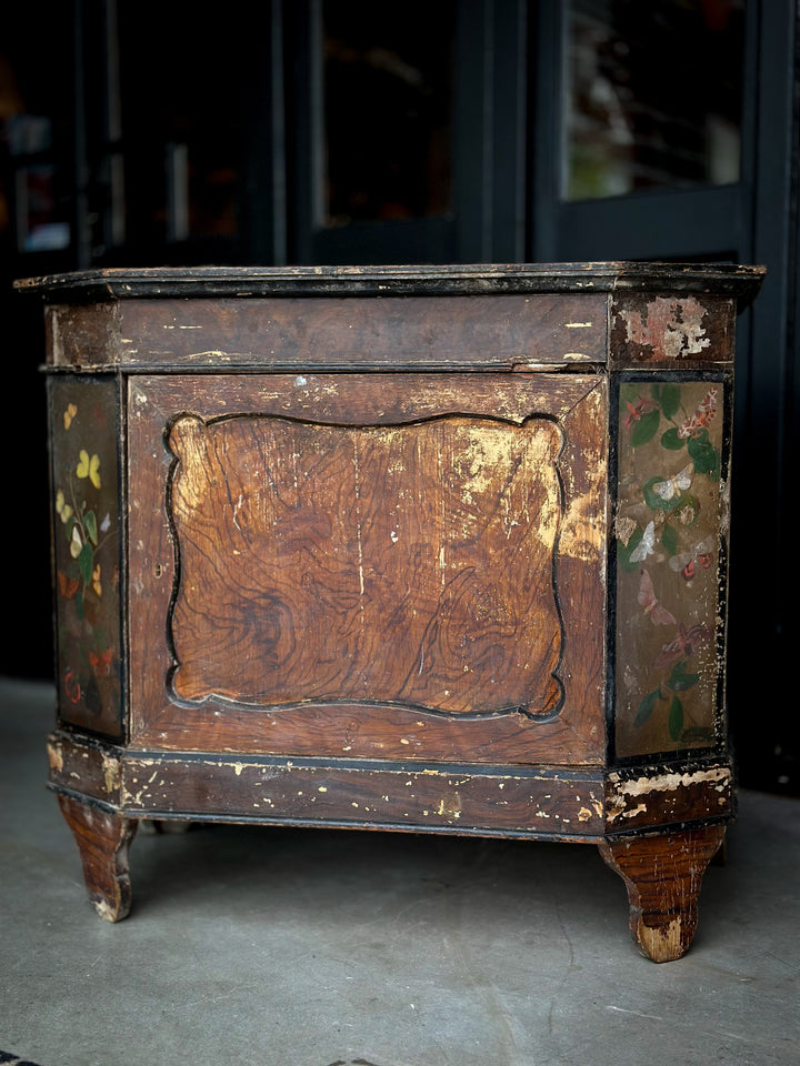 Brocante Vintage Kast met Vlinders