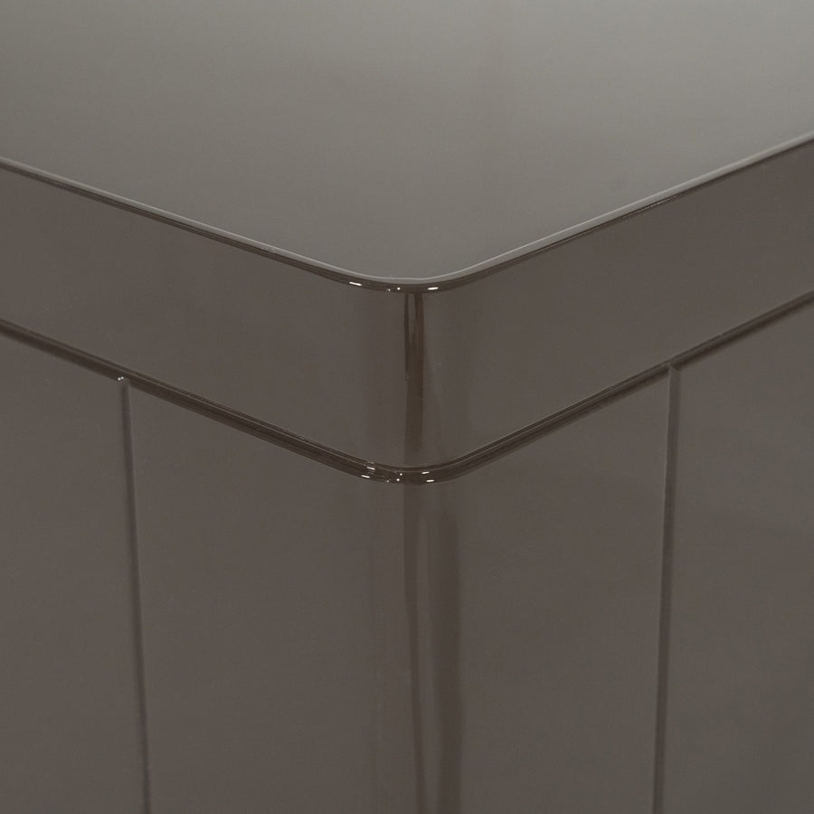 Salontafel Glyde donkerbruin detail