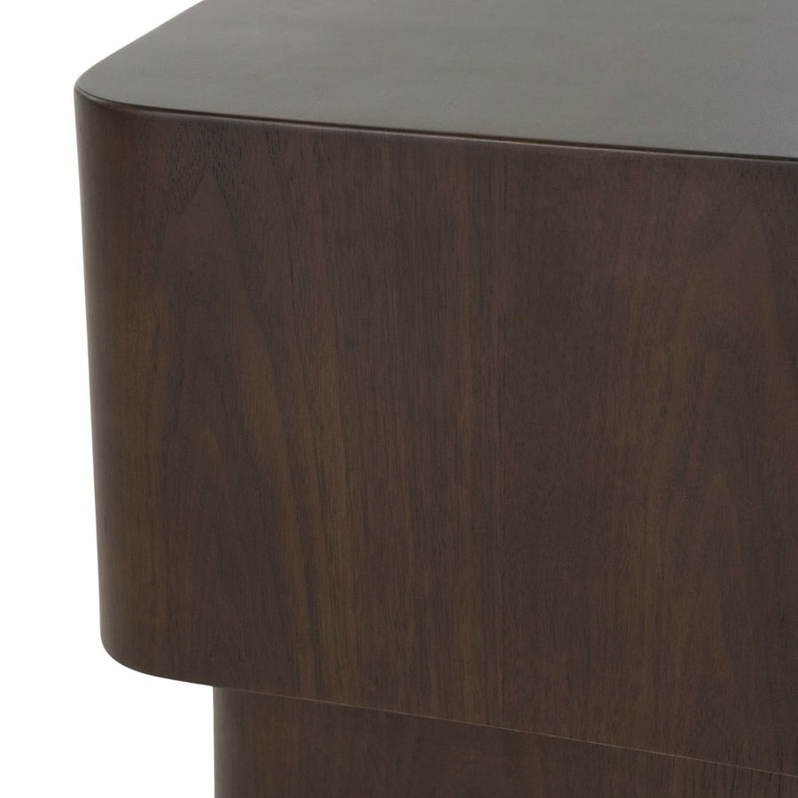 Bijzettafel Jip – MDF & walnootfineer