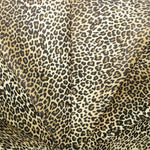 Bold Monkey Loungestoel met Panterprint – Fluwelen Draaifauteuil Design