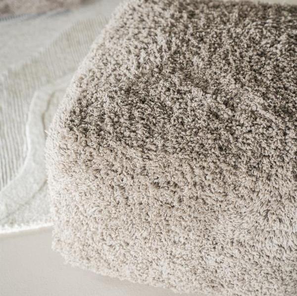 Poef Fez | Taupe 90% Polyester