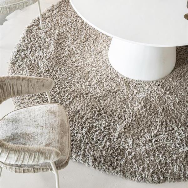 Vloerkleed Fez | Taupe Polyester