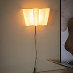 Wandlamp Saturnus | Naturel Papier & ijzer