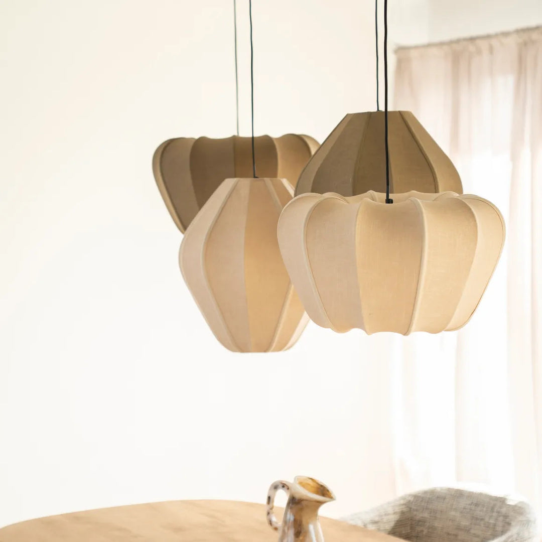 By-Boo Sora 1 – Plafondlamp Natural (Ø 48 cm)