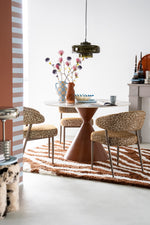 Roka Eettafel Rond 120 cm – Sintered Stone & Metaal | Design Tafel